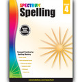 Spectrum Spelling Workbook, Grade 4, Paperback 704600